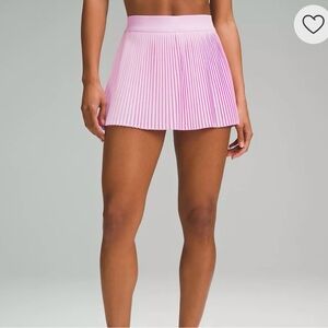 Lululemon Vitapink Varsity High Rise Pleated Skirt Size 6